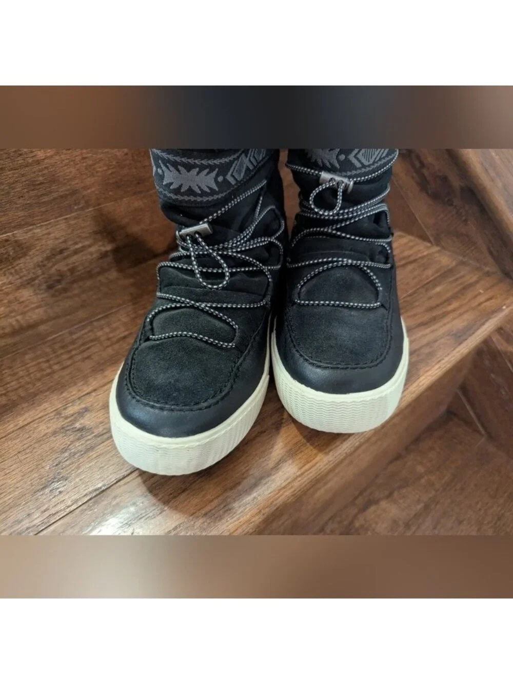 TOMS Alpine Winter Boots In Black, womens Size 7